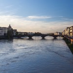 Ponte Vecchio, Florenz, Arno