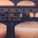 Ponte Vecchio, Florenz, Arno