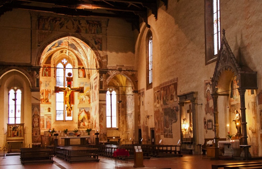 Cappella Bacci in der KBasilica San Francesco in Arezzo